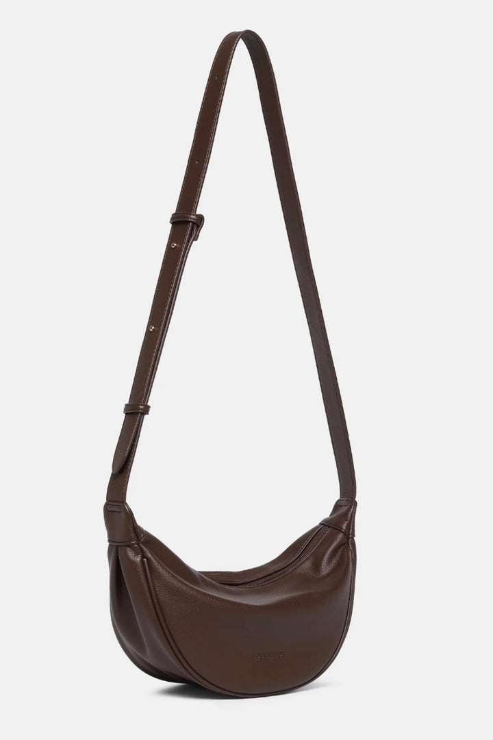 Sylvia Crossbody - Chocolate - Mabel and Woods