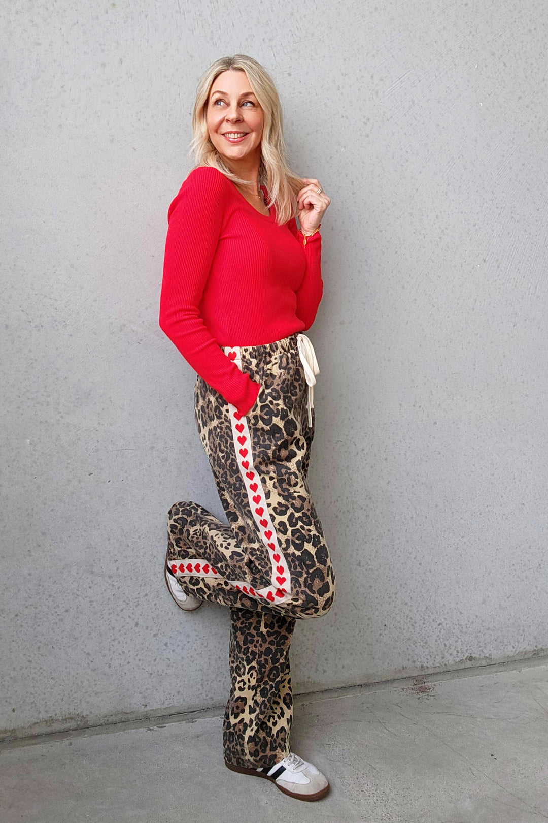 Freya Knit - Red