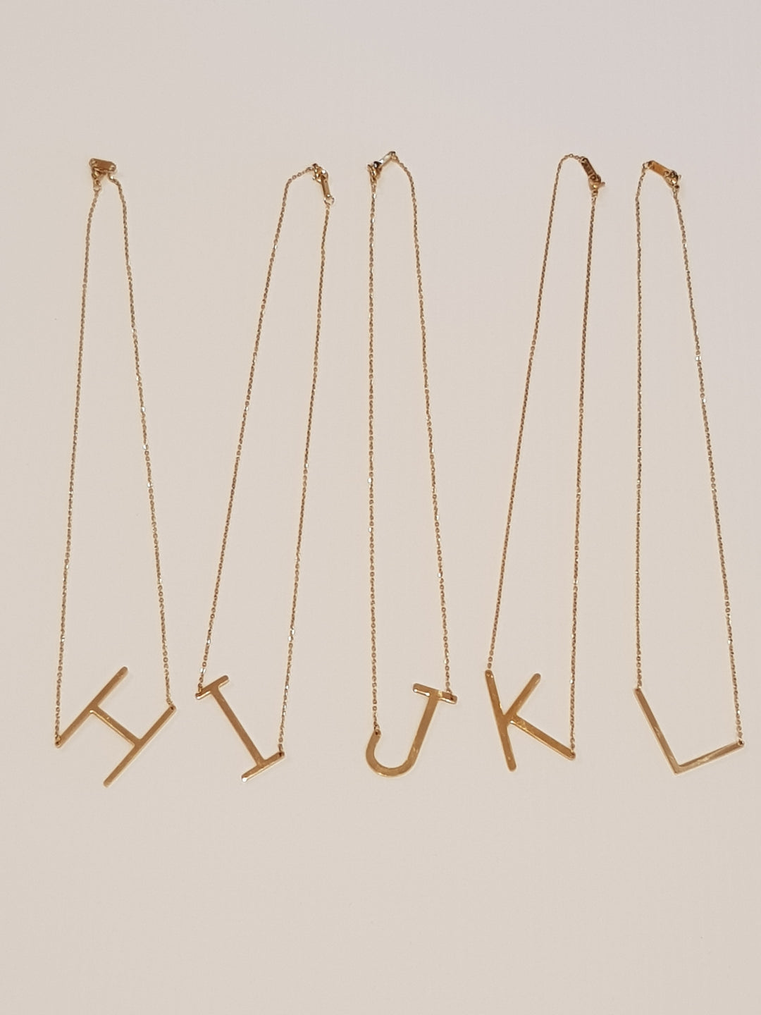 Gold Initial Letter Necklace | Mabel and Woods | Women's Fashion