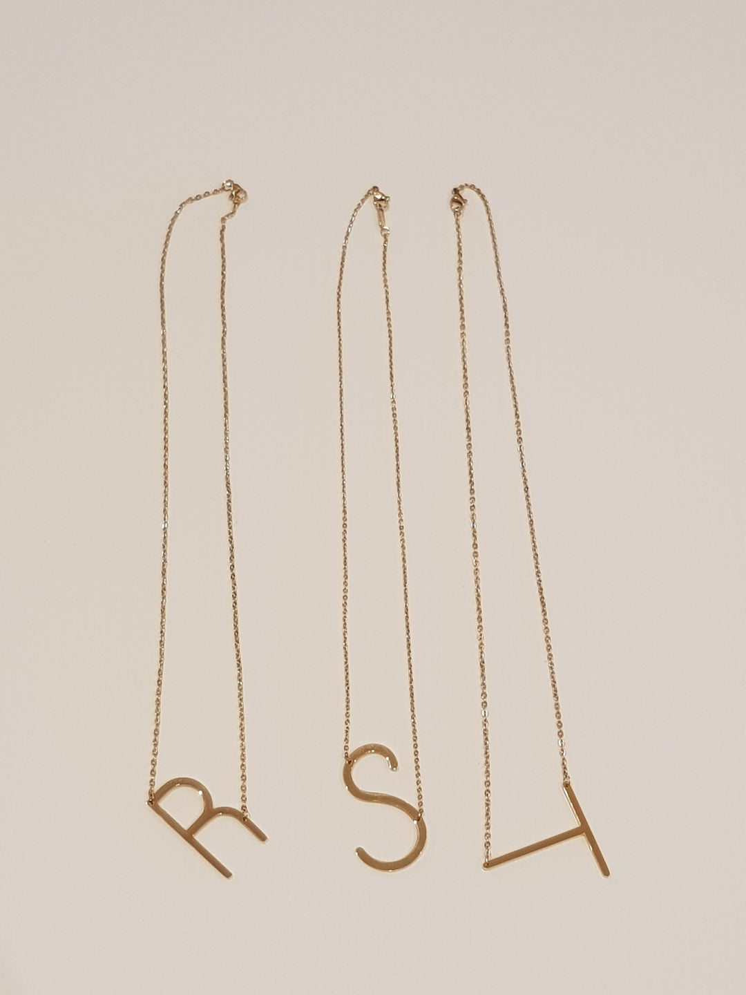 Gold Initial Letter Necklace | Mabel and Woods | Women's Fashion