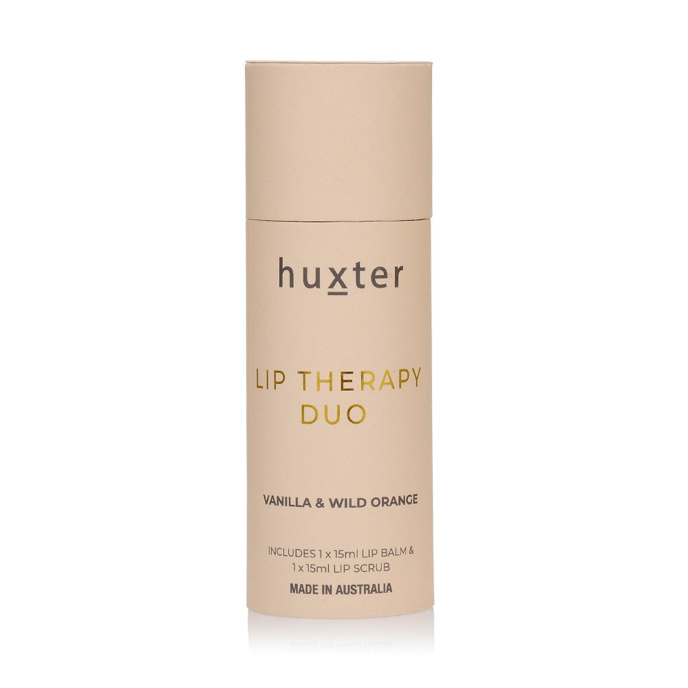 Huxter Lip Therapy Duo - Vanilla & Wild Orange