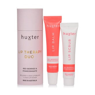 Huxter Lip Therapy Duo - Red Berries & Pomegranate