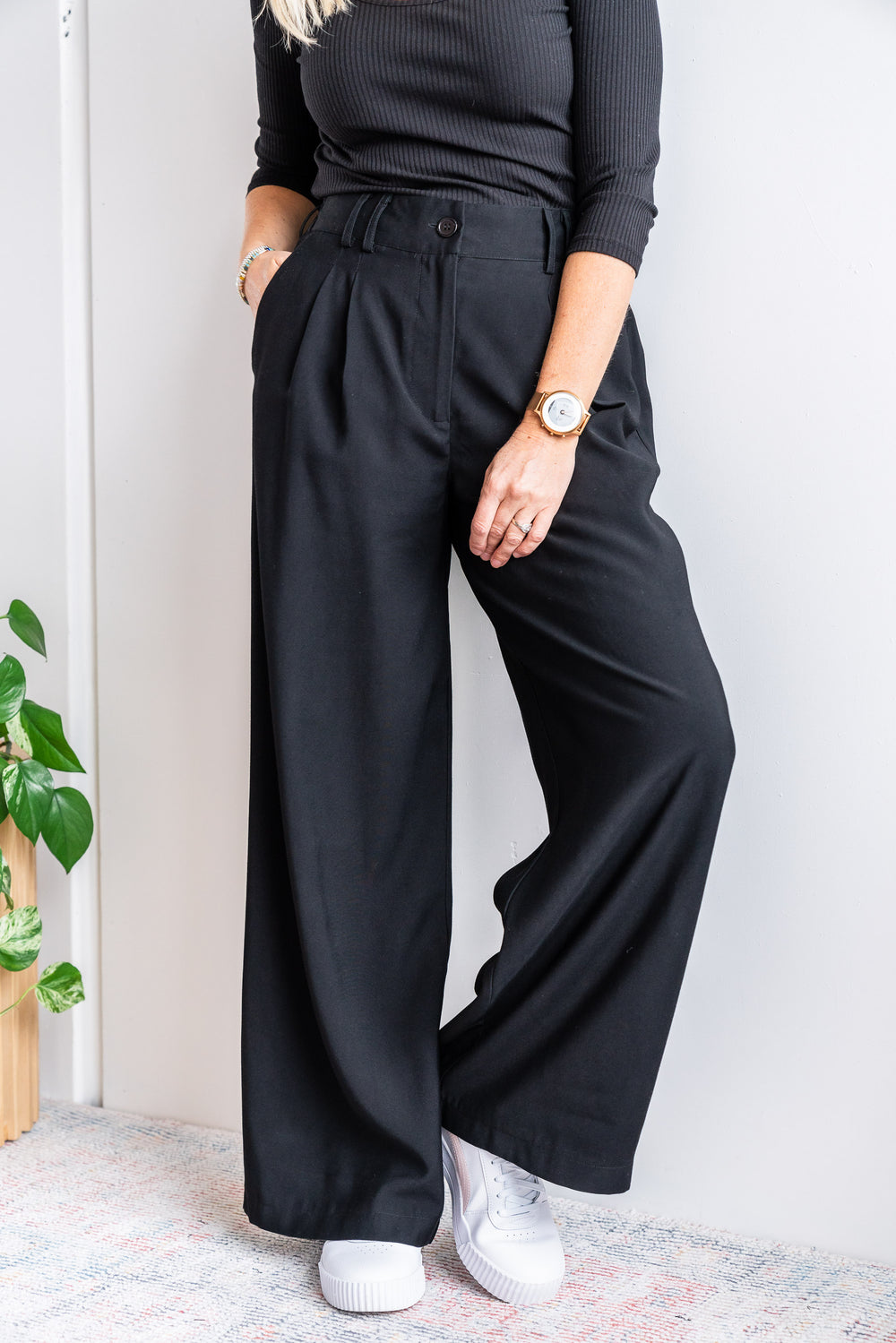 Eden Pant - Black - Mabel and Woods