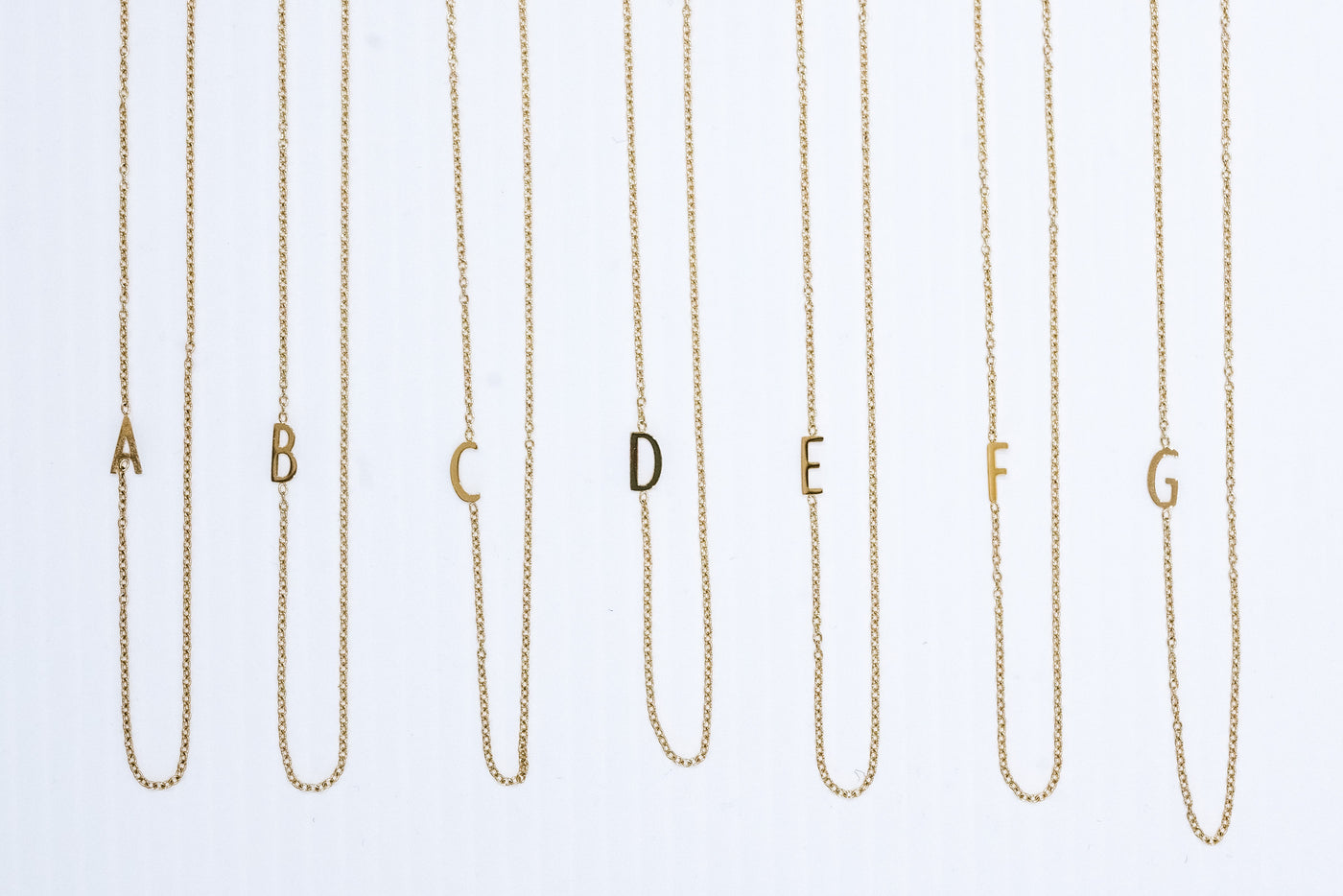 Mini Gold Initial Necklace | Mabel and Woods | Women's Fashion