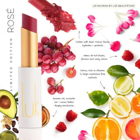 Luk Beautifood Lipstick - 12 Colours | Mabel and Woods | Women's Fashion