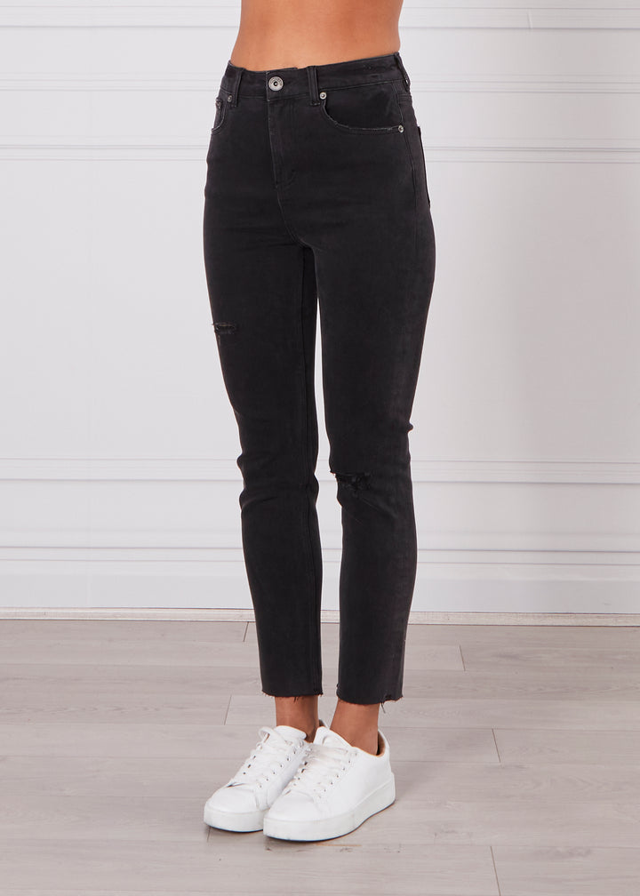 Taylor Mom Jean - Black